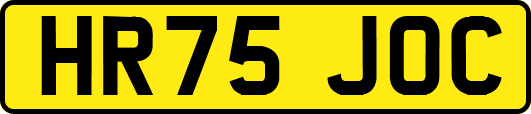 HR75JOC