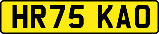 HR75KAO