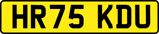 HR75KDU