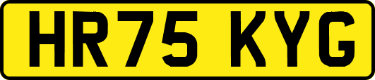 HR75KYG