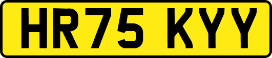 HR75KYY
