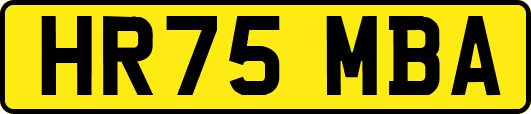 HR75MBA