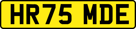 HR75MDE