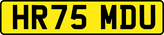 HR75MDU