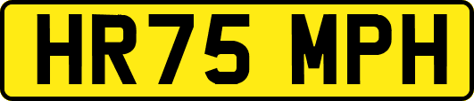 HR75MPH