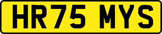 HR75MYS