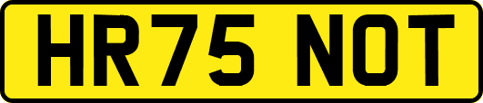HR75NOT