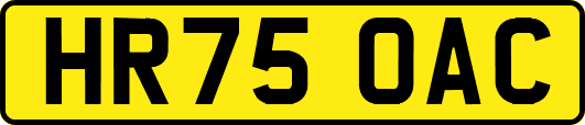 HR75OAC