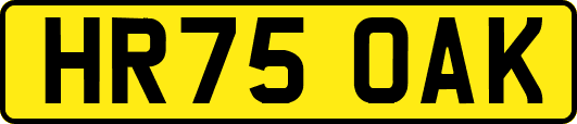 HR75OAK