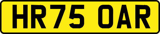 HR75OAR