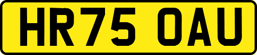 HR75OAU