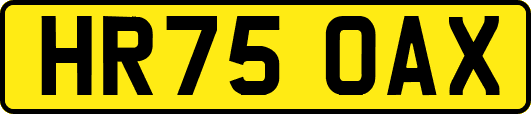 HR75OAX