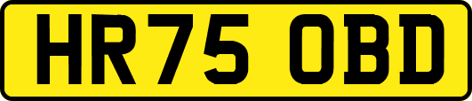 HR75OBD