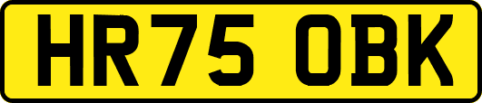 HR75OBK