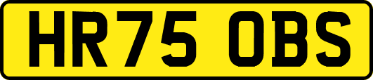 HR75OBS