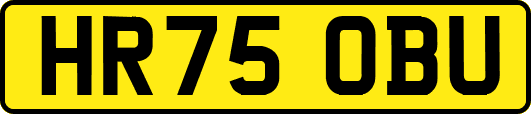 HR75OBU