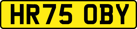 HR75OBY