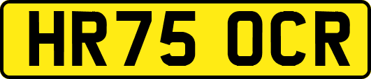 HR75OCR