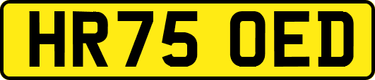 HR75OED