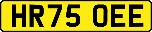 HR75OEE