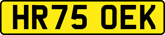 HR75OEK