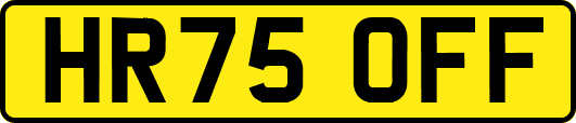 HR75OFF