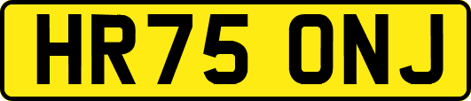 HR75ONJ