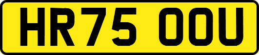 HR75OOU
