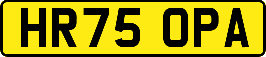 HR75OPA
