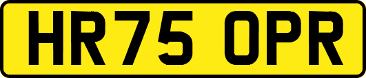 HR75OPR