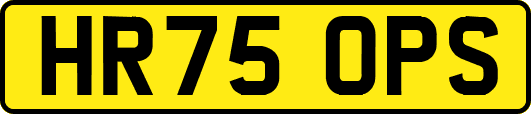 HR75OPS