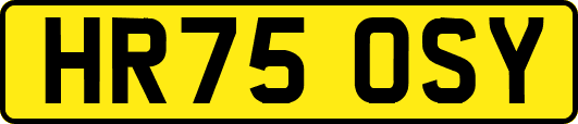 HR75OSY