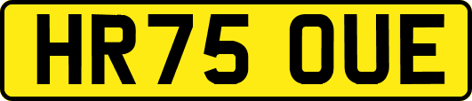 HR75OUE