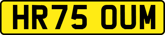 HR75OUM