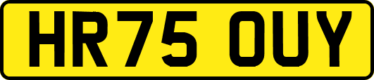 HR75OUY