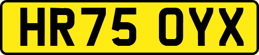 HR75OYX