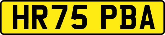 HR75PBA