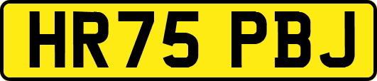 HR75PBJ
