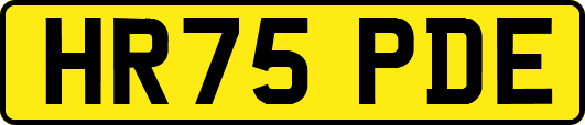 HR75PDE