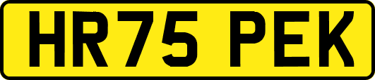 HR75PEK