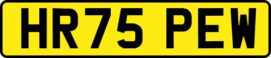 HR75PEW