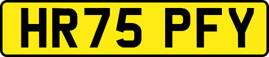 HR75PFY