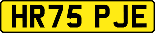 HR75PJE