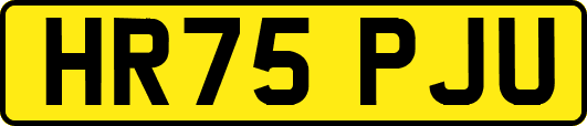 HR75PJU