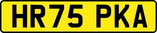 HR75PKA