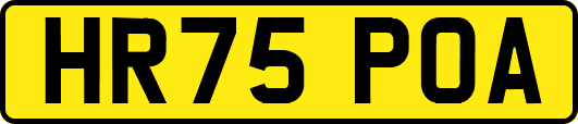 HR75POA