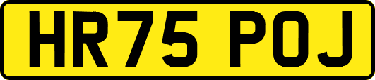 HR75POJ