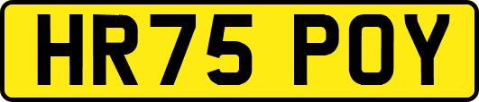 HR75POY