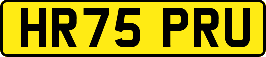 HR75PRU