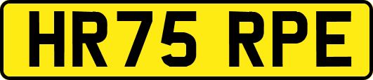 HR75RPE